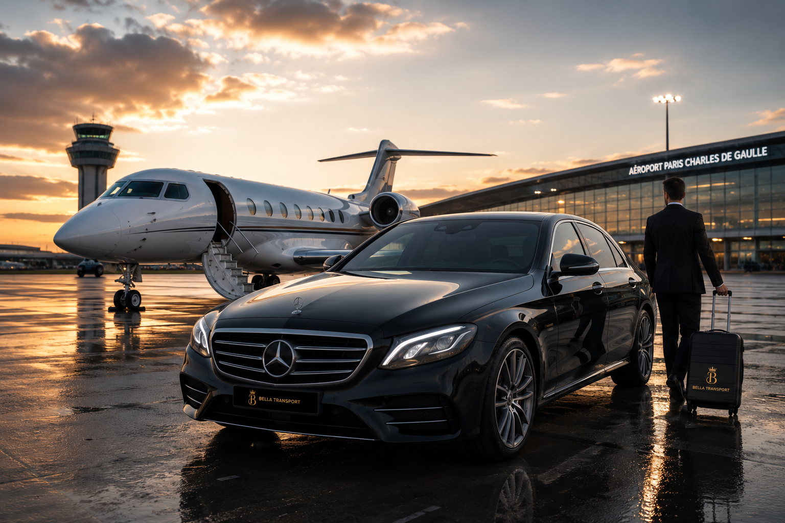 Thionville airport transfer with Lets Go private chauffeur Thionville airport transfer with Lets Go private chauffeur