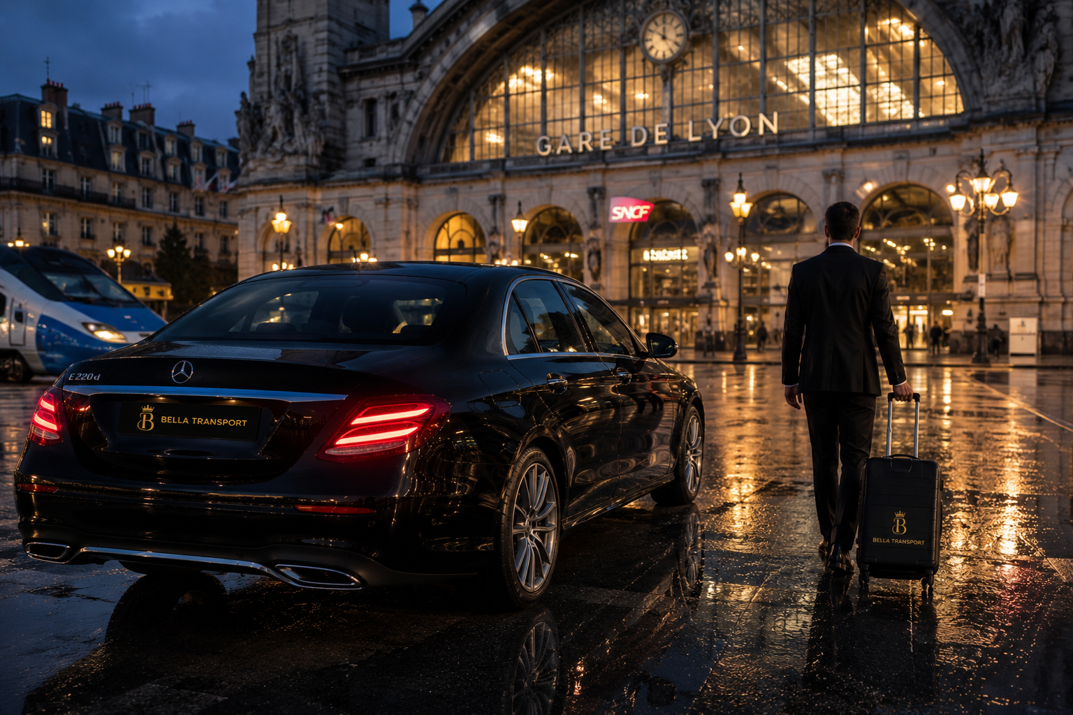 Thionville train station transfer with Lets Go private chauffeur Thionville train station transfer with Lets Go private chauffeur